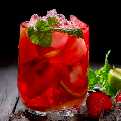 Çilekli Virgin Mojito