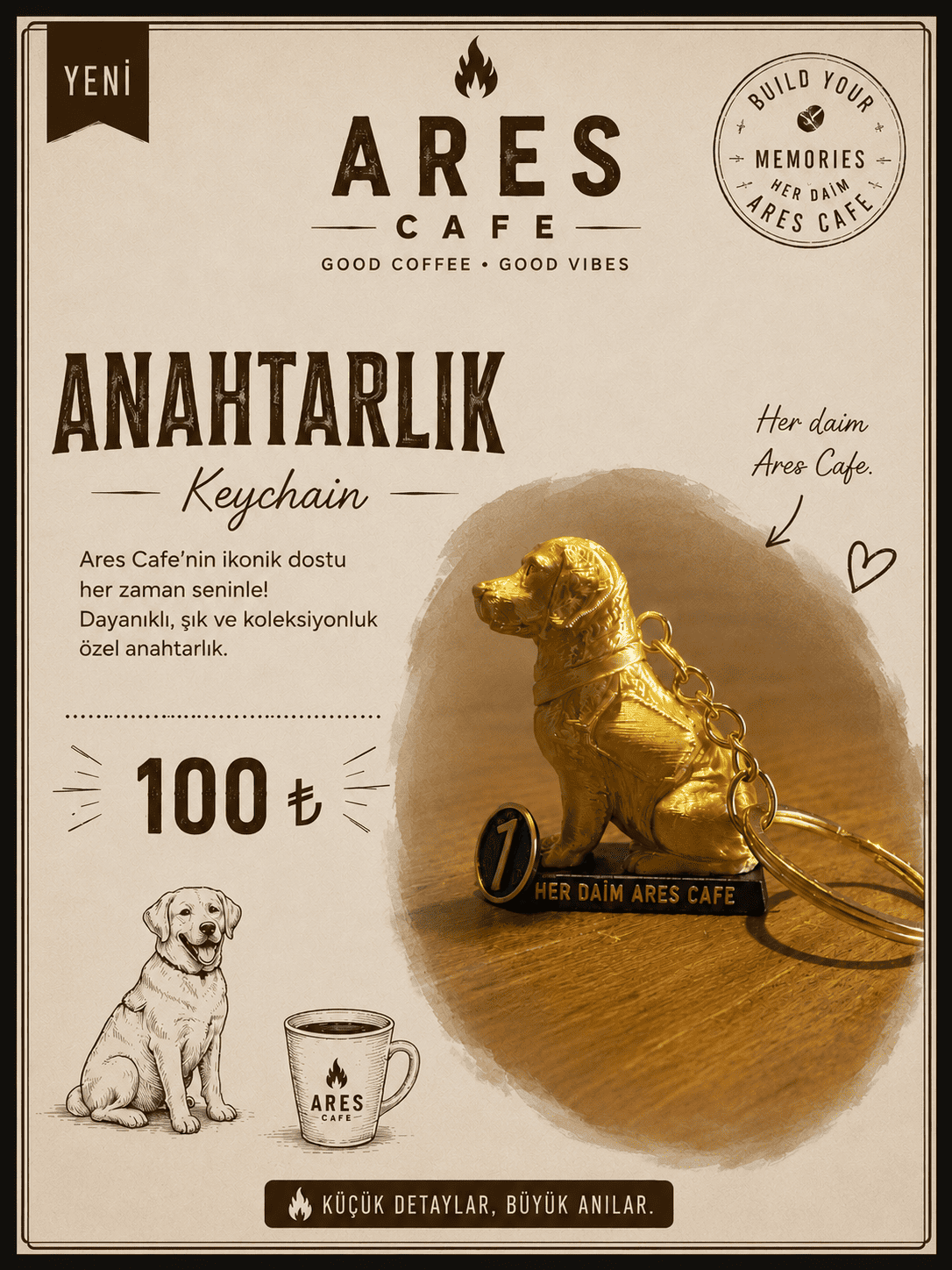 Ares Prime Anahtarlık
