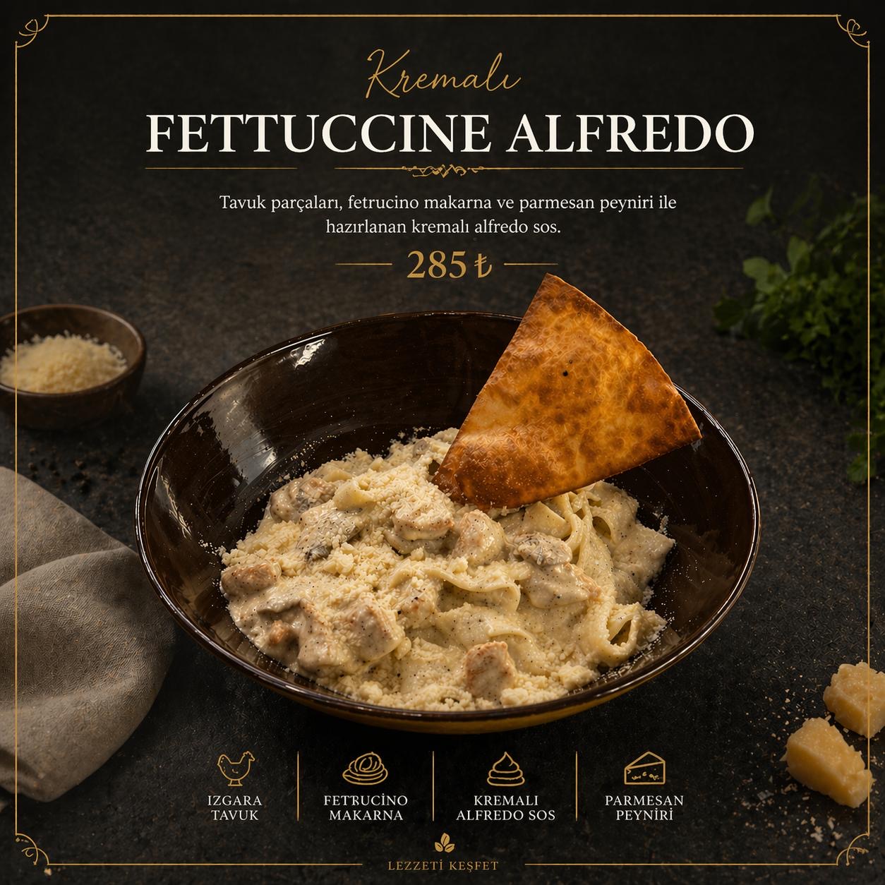 Fettuccini Alfredo
